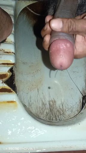 Hand job my big cock