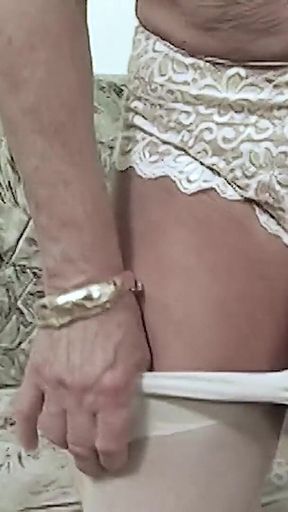 granny is horny for stiff cum cock