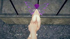 Fingering a tiny fairy'_s pussy