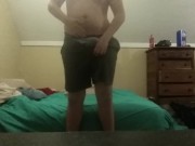 Teaseing myself before fucking my fleshlight hard. (Creampie )