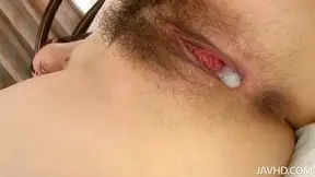Yuuka Tsubasa's Dirty Pussy Filled With Creampie Surprise