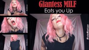 Giantess Milf Eats you Up - wmv version