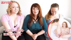 Ersties- Hot Lesbian 3 Way with a Dildo