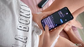 Eva Elfie makes a kinky home video for her boyfriend and cums several times