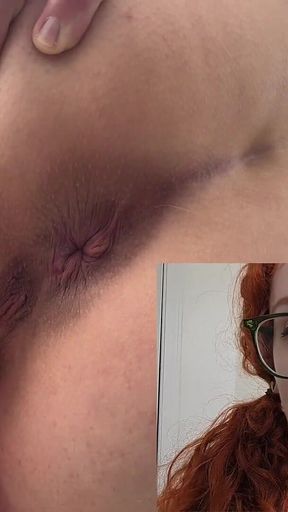 Dual Cam Dirty Talking Whisper Close up Asshole Fetish JOI