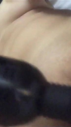 Masturbating with My New Hitachi Toy