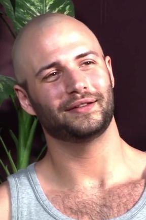 Hairy Gay Rubs David Chase Cock After Interview