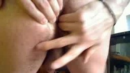 Hairy Ass: Fingering