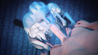 3D Girl Takes Big Dick In Her Tight Throat And Gets Creampie (4K, 60FPS)