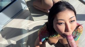 pov nicole doshi lets fan creampie her pussy - ndbg081