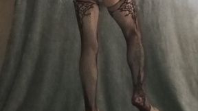 Crossdressing again! My ass is bubble butt all day