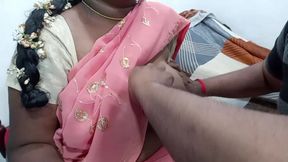 Tamil Wife Gives Boobs Milk & Hardcore Doggy Fucking Tamil Clear Audio