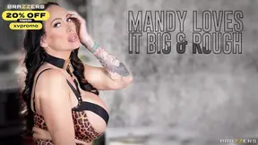 Mandy Bright loves big and rough cock