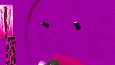 Marceline the vampire dancing in her room and grinding on a dick