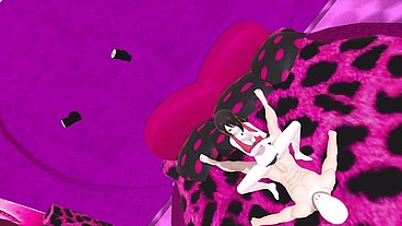 Marceline the vampire dancing in her room and grinding on a dick