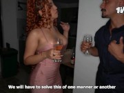 Newly divorced woman throws a party and ends up screwing a cop for excessive noise