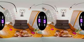 TmwVRnet Ariela Donovan & Lucky Bee Desired orgy as a gift