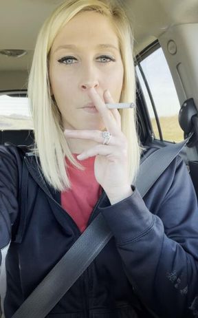 Smoking #71 In The Car