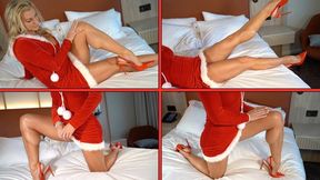 Mrs Santa Christmas Calves!