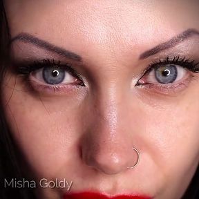 Close eye contact JOI &amp; edge &amp; orgasm control game