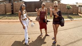 ”African best friends lesbian cunt eating hardcore 3some”