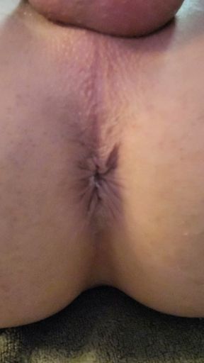 pushing out daddy's load