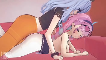 Hololive porn (Futa in Suisei x aqua x towa)