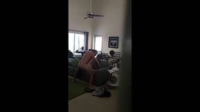 Big-Cock Daddy Barebacks His Neighbor's Roommate