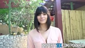 ”Big Boobed Agent Fucks Homeowner”