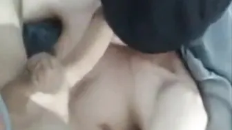 Amateur Glory Hole Blowjob for Big Black Cock