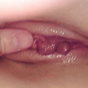 Stepsister Caught me Masturbating, Show her tight Pussy