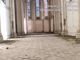 having enjoyment in an abandoned church (ftm)