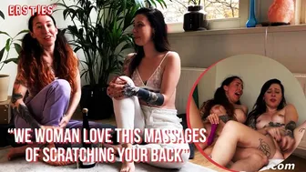 Netherlands brunettes enjoy lesbian toy play and intense orgasms