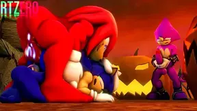 Furry Heat: Stepson Dives Deep for Sonic Knuckle Action – RTZero Gay Fantasy 18+