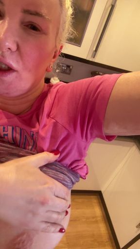 Sweaty Creamy Hairy Pussy Straight Back From the Gym Sniff My Holes