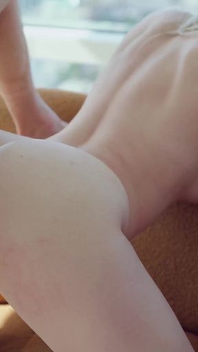 Memorable moment from "Amber Moore Goes Balls Deep"