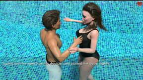 Wife and Stepmom -  Part 5 Teaching the Boys how To Swim