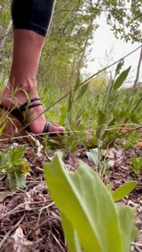 Sissyboy crawling in heels