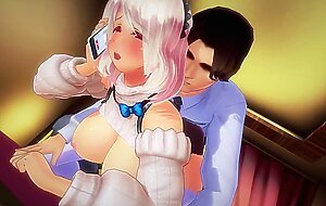 Calls from husband [3d hentai, 4k, 60fps, uncensored]