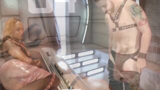 Ebony She-MALE Deep Thrilling Anal Blowjob & Hardcore Fucking