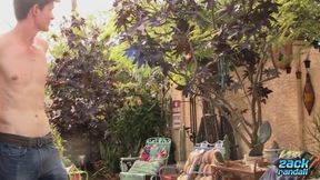 ZackRandall Ethan Hawkes Empty His Swinging Balls With His Mighty Hands