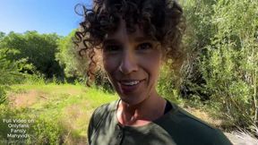 My GF's BFF caught me cheating & gave me a wild outdoor BJ