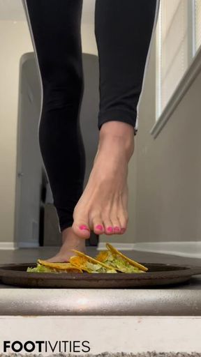 Taco Burrito Foot Crush