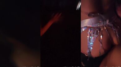 Insane raver girl gets railed raw in the club toilet by strangers