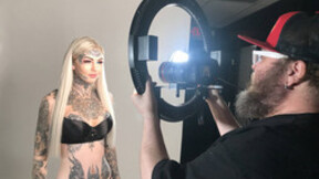 Amber Luke Chest Tattoo Behind The Scenes