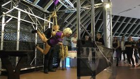 Lena King - Shibari Suspension in Public - Full Clip wmv