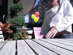 Extra petite teeny blonde gets her teeny pussy pounded