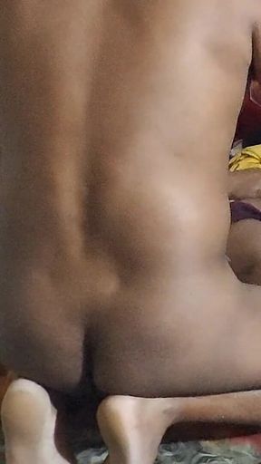 Desi Village Bhabhi First Time Inside Big Black Cock in Her Pussy