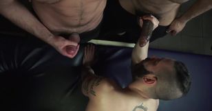 A couple of hung men banging like there's no tomorrow