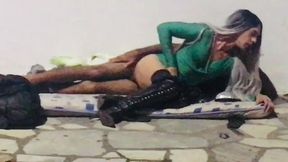 morador de rua metendo no cuzinho da safada no meio da rua bonus bastidores